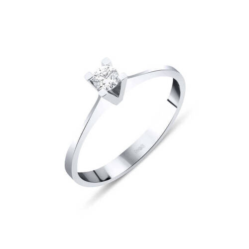 0,16 ct Tektaş Pırlanta Yüzük - 