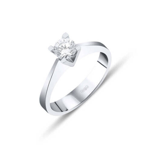 50 Karat Tektaş Pırlanta Yüzük-2 - 