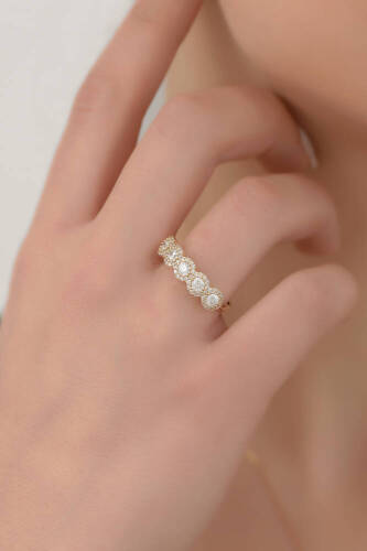 Altın Fark Tria Yüzük - 