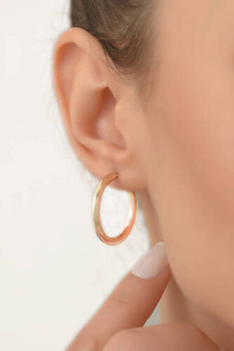 Altın Halka Küpe - 