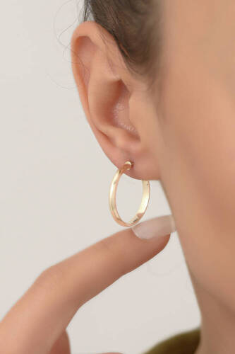 Altın Halka Küpe - 