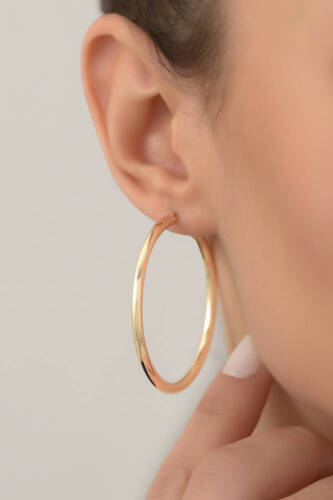 Altın Halka Küpe - 