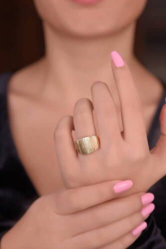 Arpaş İtalyan Altın Yüzük - 