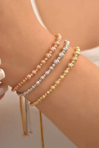 Asansörlü Dorika Altın Bileklik - 