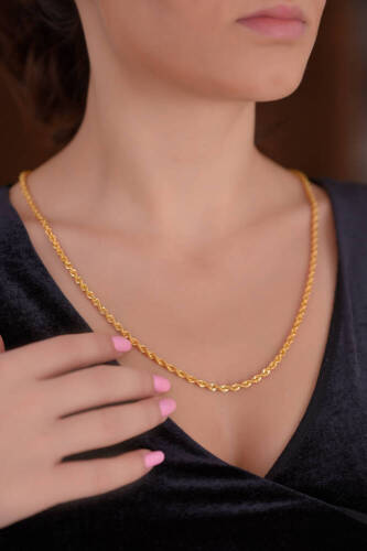 Burgu Altın Zincir - 