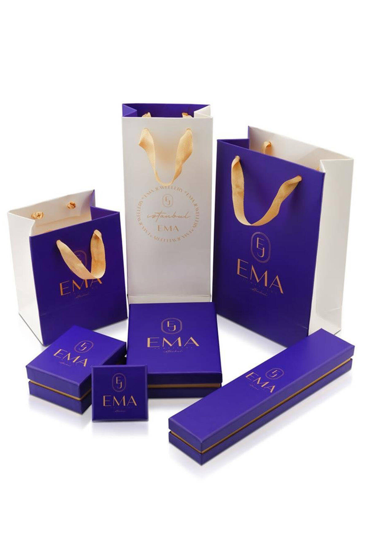 Çağla Ema Kalemli Piramit Kolye Ucu Charm - 5