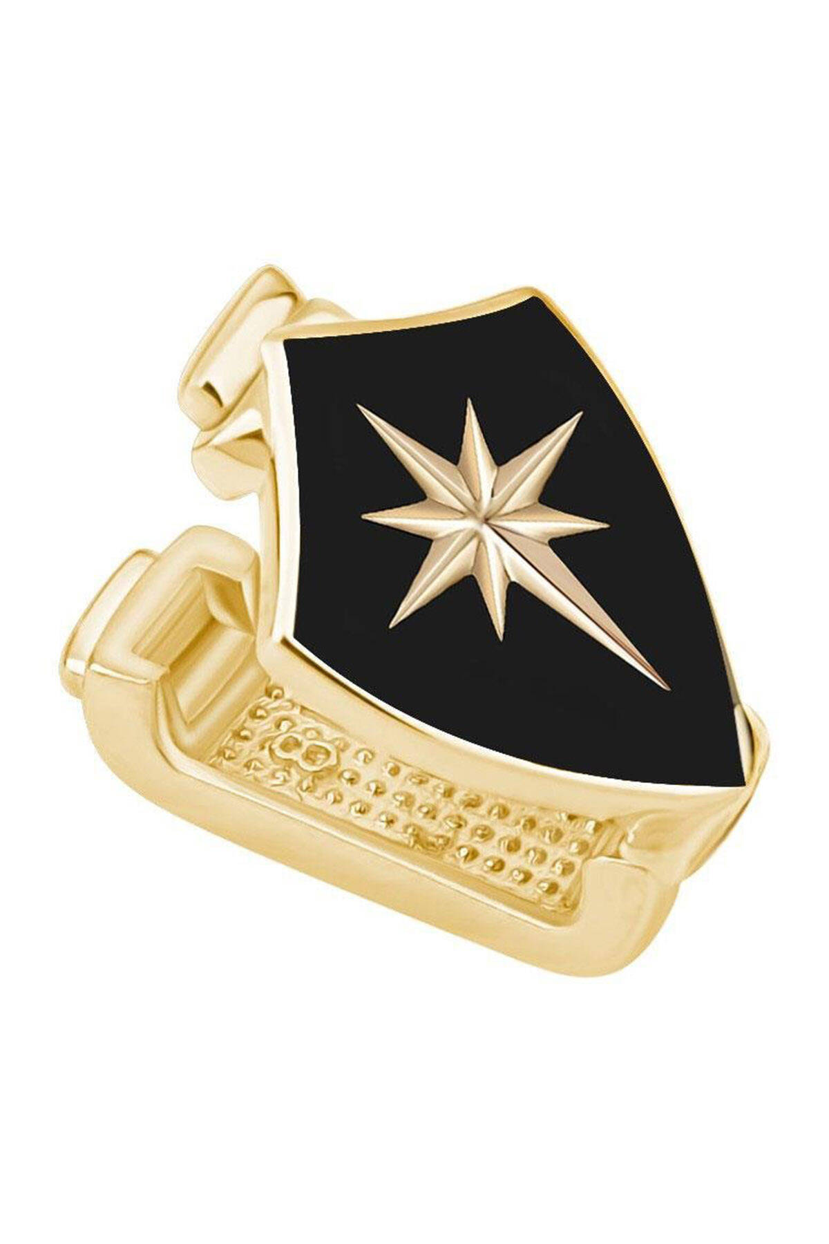Çağla Ema Siyah Kalkan 9mm Bileklik Charm - 1