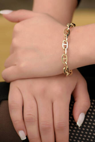 Cetaş Chain Altın Bileklik - 