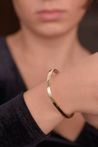 Cetaş Kare Altın Bileklik - 