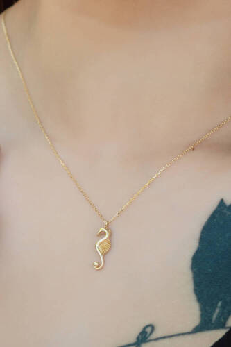 Denizatı Altın Kolye - 