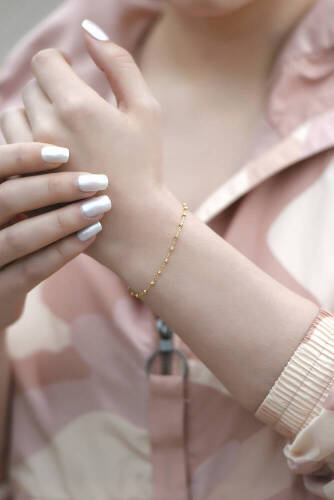 Dorika Toplu Altın Bileklik - 