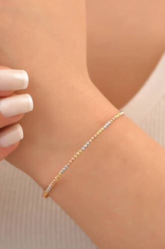 Dorika Üçrenk Tekli Kelepçe - 