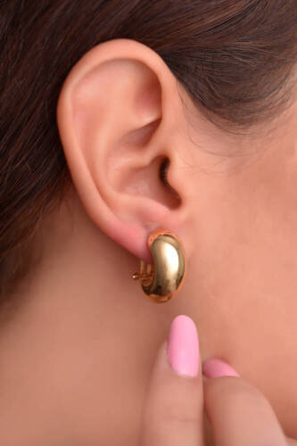 İtalyan Altın küpe - 