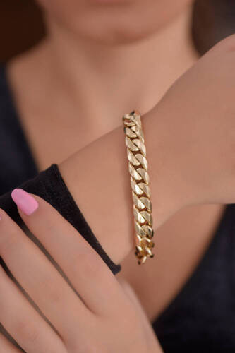 İtalyan Gurmed Altın Bileklik - 