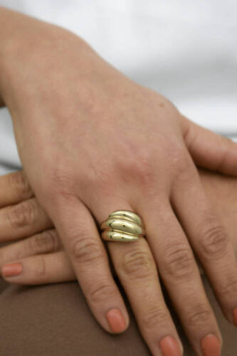 Kadın Altın Fantazi Yüzük - 