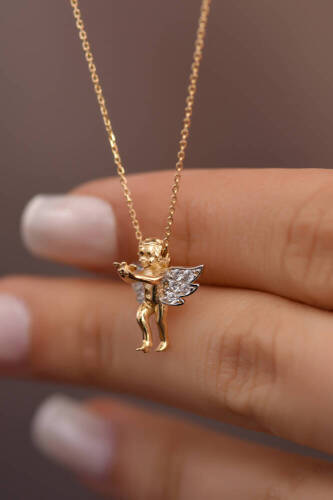 Melek Altın Kolye - 