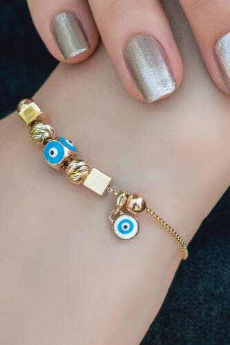 Mineli Pandora Altın Bileklik - 