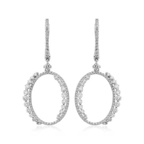 Miniset Pırlanta Küpe - 