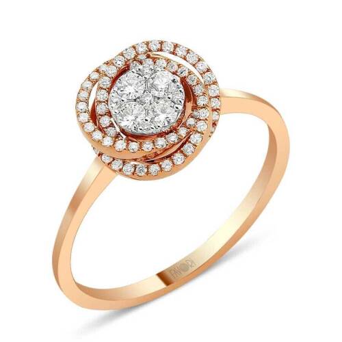 Miniset Pırlanta Yüzük - 