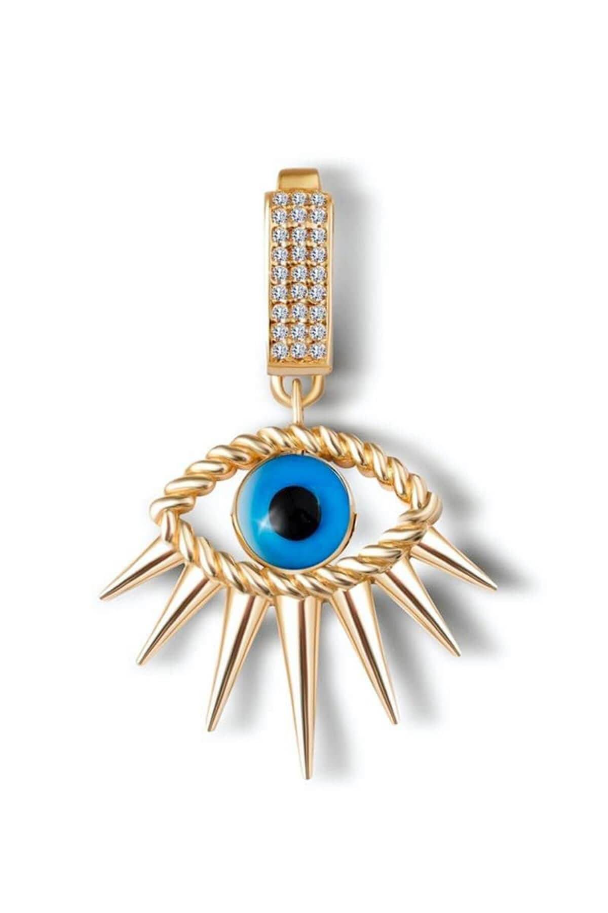 Nazar Boncuklu Göz Charm - 