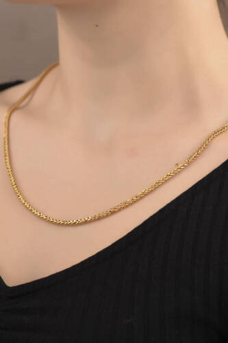 Örgü Altın Zincir - 