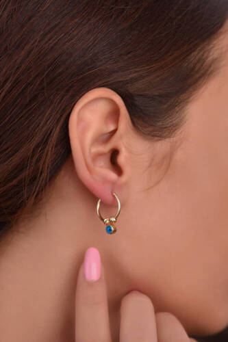 Orta Göz Halka Küpe - 