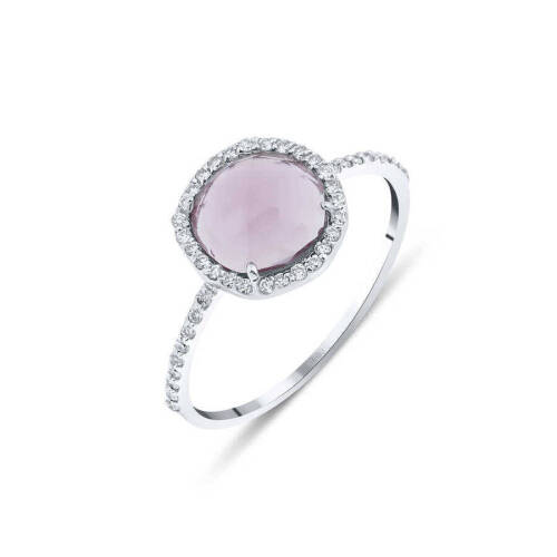 Renkli Pırlanta Yüzük - 