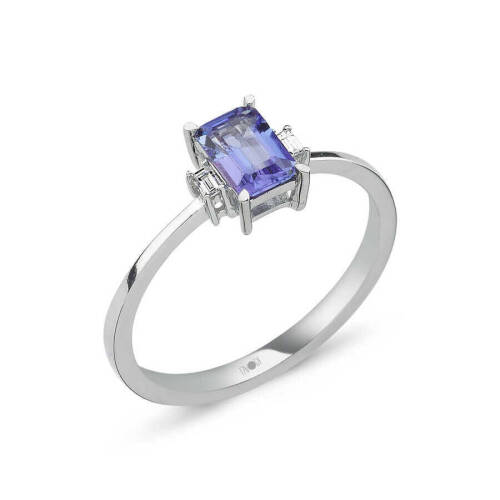 Renkli Pırlanta Yüzük - 