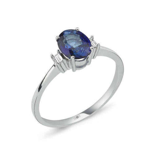 Renkli Pırlanta Yüzük - 