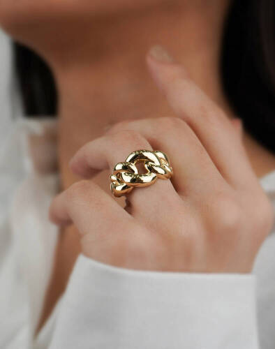 Tasarım Gurmet Altın Yüzük - 