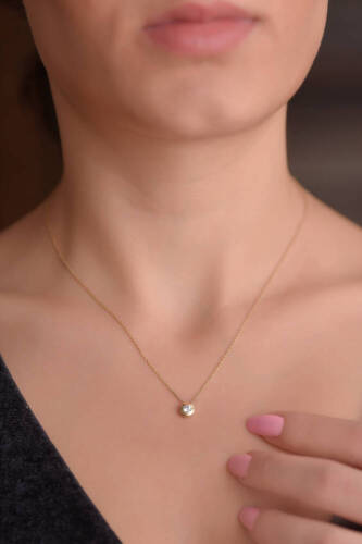 Tektaş Altın Kolye - 