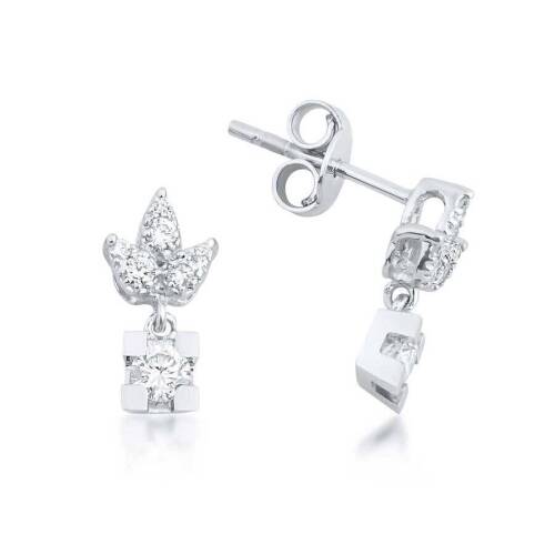 Tektaş Pırlanta Küpe - 