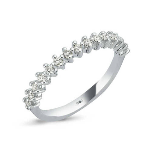 Yarımtur Pırlanta Yüzük - 